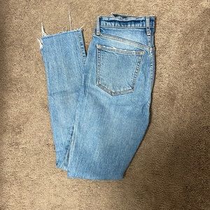 Free people high waisted jeans